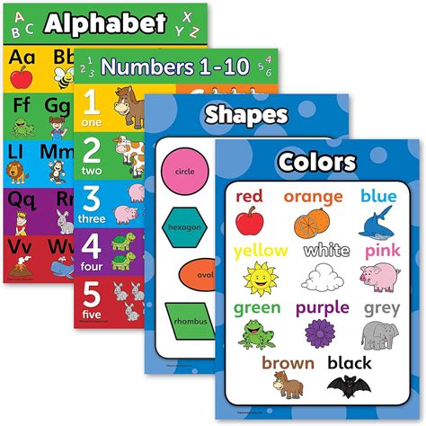 Educational Printables (Letters, Numbers, Shapes)