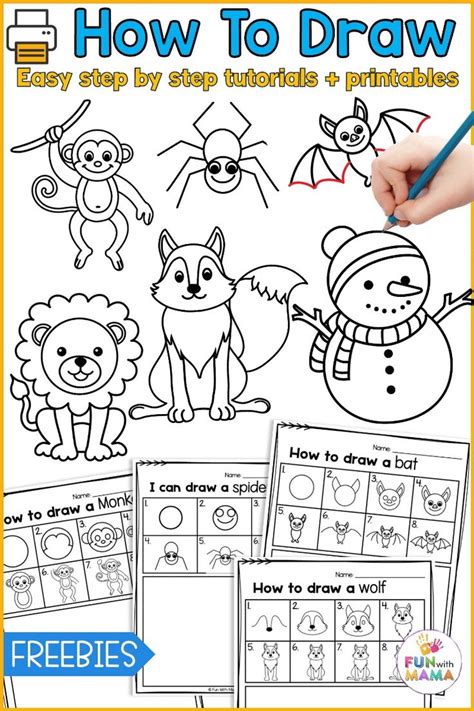 Educational Printables: Learn While You Draw