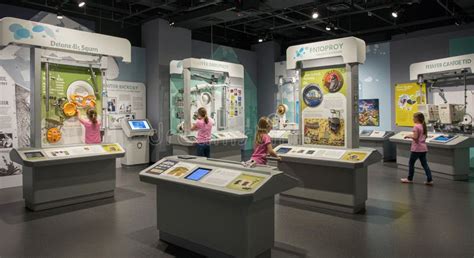 Educational exhibits museum