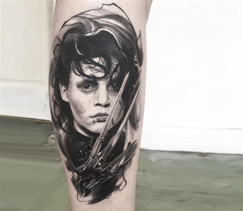 Edward Scissorhands Tattoo