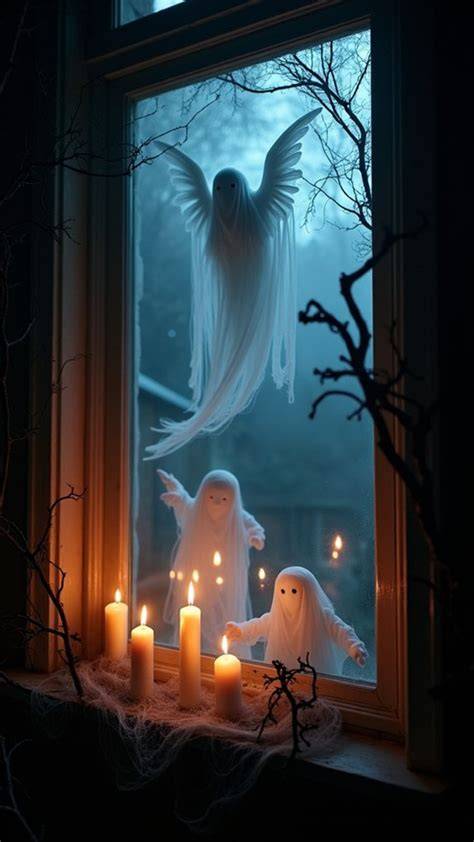 Eerie Window Decorations
