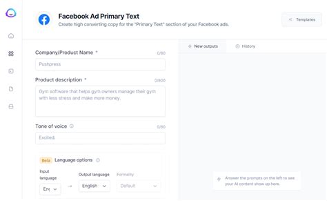 Effective Facebook Ad Copy Facebook Ad Copy Template
