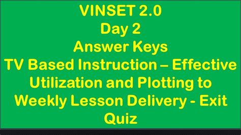 Effective Utilization of Answer Keys