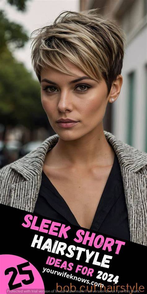 Effortless Chic Very Short Bob