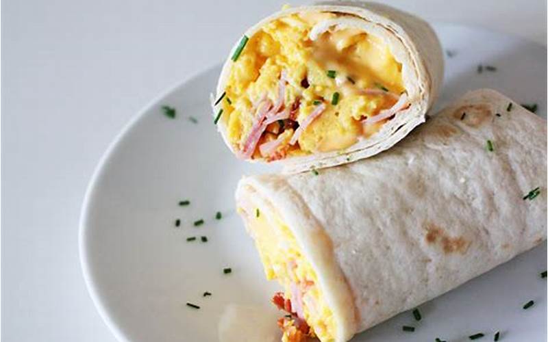 Egg And Cheese Wrap