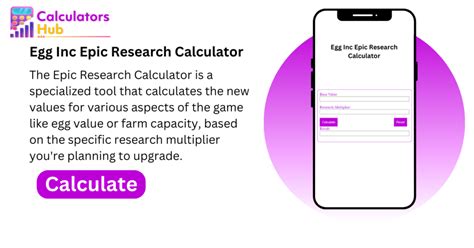 Egg-cellent Strategy: Boost Your Egg, Inc Earnings with Our Calculator