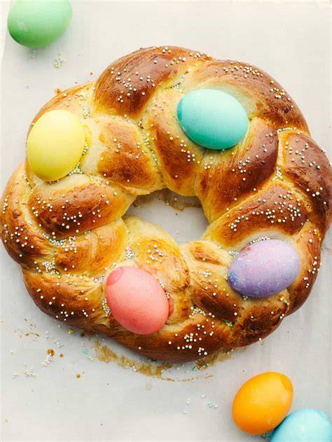 Egg Bread For Easter