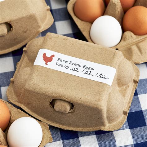 Egg Carton Label Template