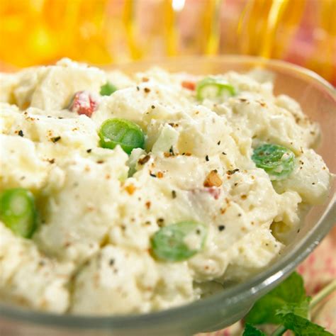 Eggless Potato Salad Recipe