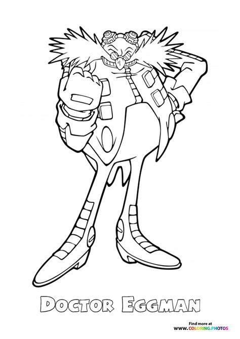 Eggman Coloring Pages