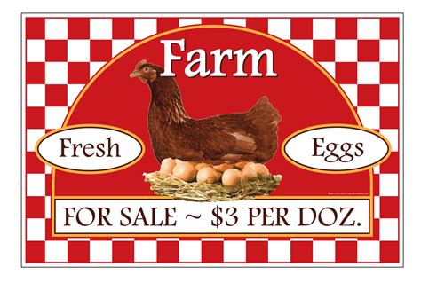 Eggs For Sale Sign Printable