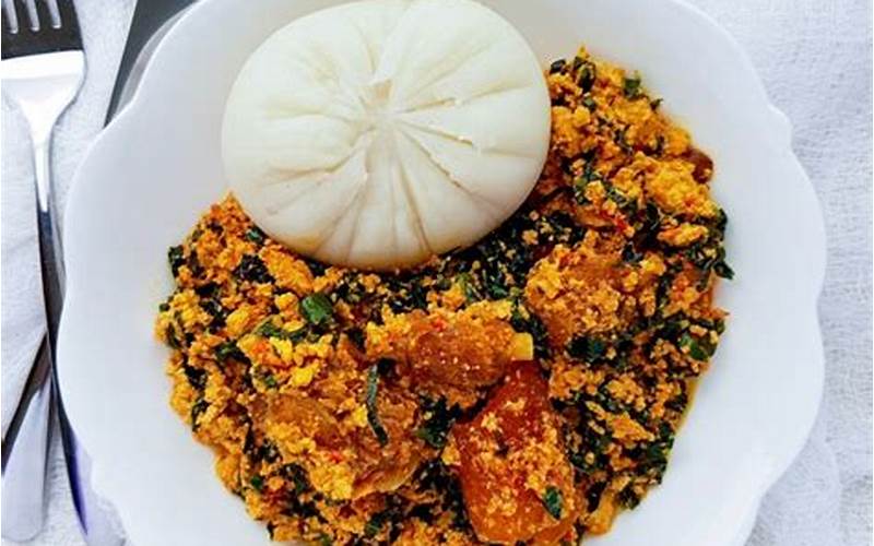 Egusi Soup and Pounded Yam – A Delicious Nigerian Delight