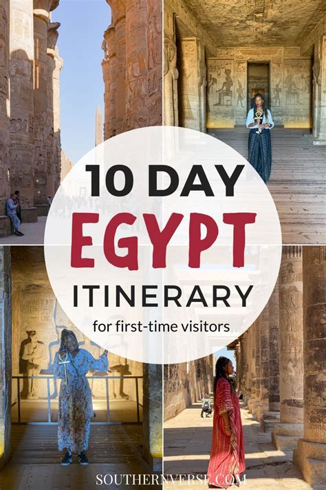 Egypt itinerary