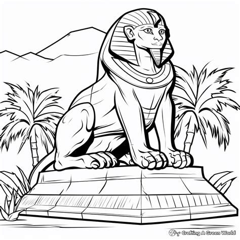 Egyptian Coloring Pages