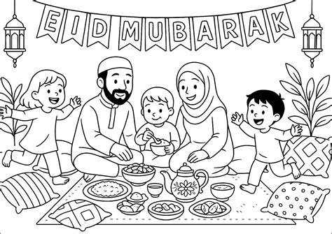 Eid Coloring Pages