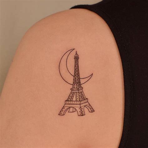 Eiffel Tower Tattoo
