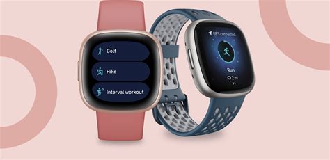 Eine echte Fitbit Smartwatch