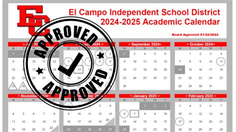 El Campo Isd Calendar