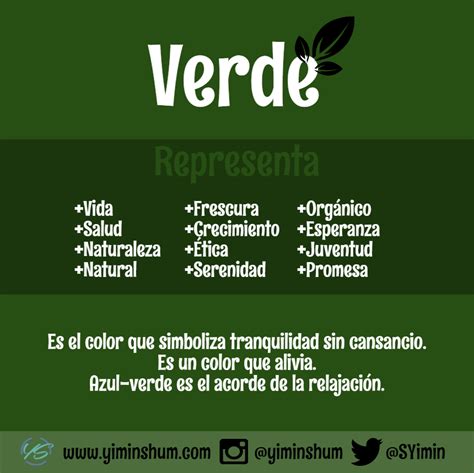 El Significado Simbólico del Color Verde