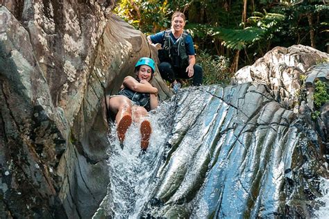 El Yunque waterslide experience