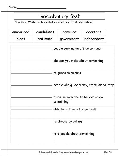 Ela Worksheets 3Rd Grade