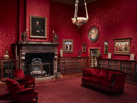 Elaborate Woodwork in Victorian Gothic Interiors