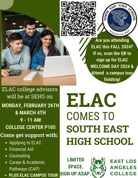 Elac Fall 2024 Registration