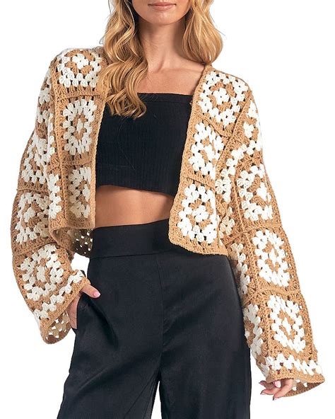 Elan Crochet Cardigan