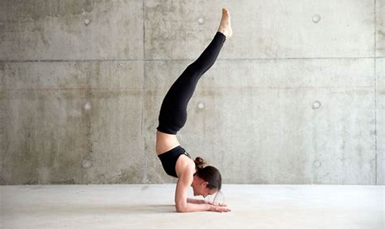 Elbow Stand Yoga