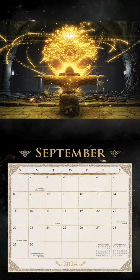Elden Ring Calendar