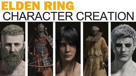 Elden Ring Character Customization Ideas