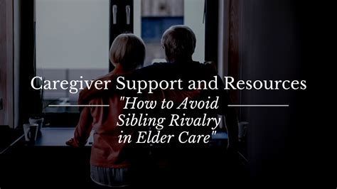 Sibling insurance for elder care and aging parents