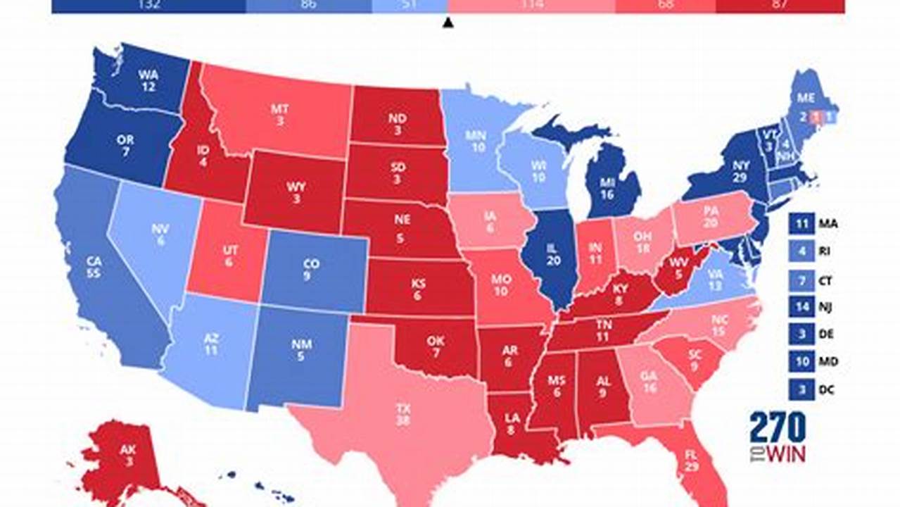 Election Map 2025 Current