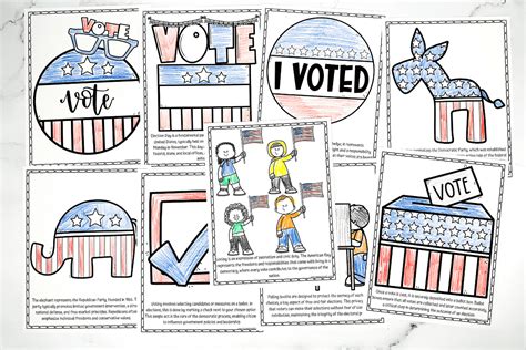 Election Day Coloring Pages