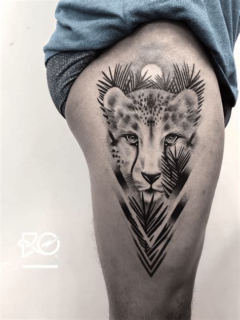 James Electric Cheetah Tattoos
