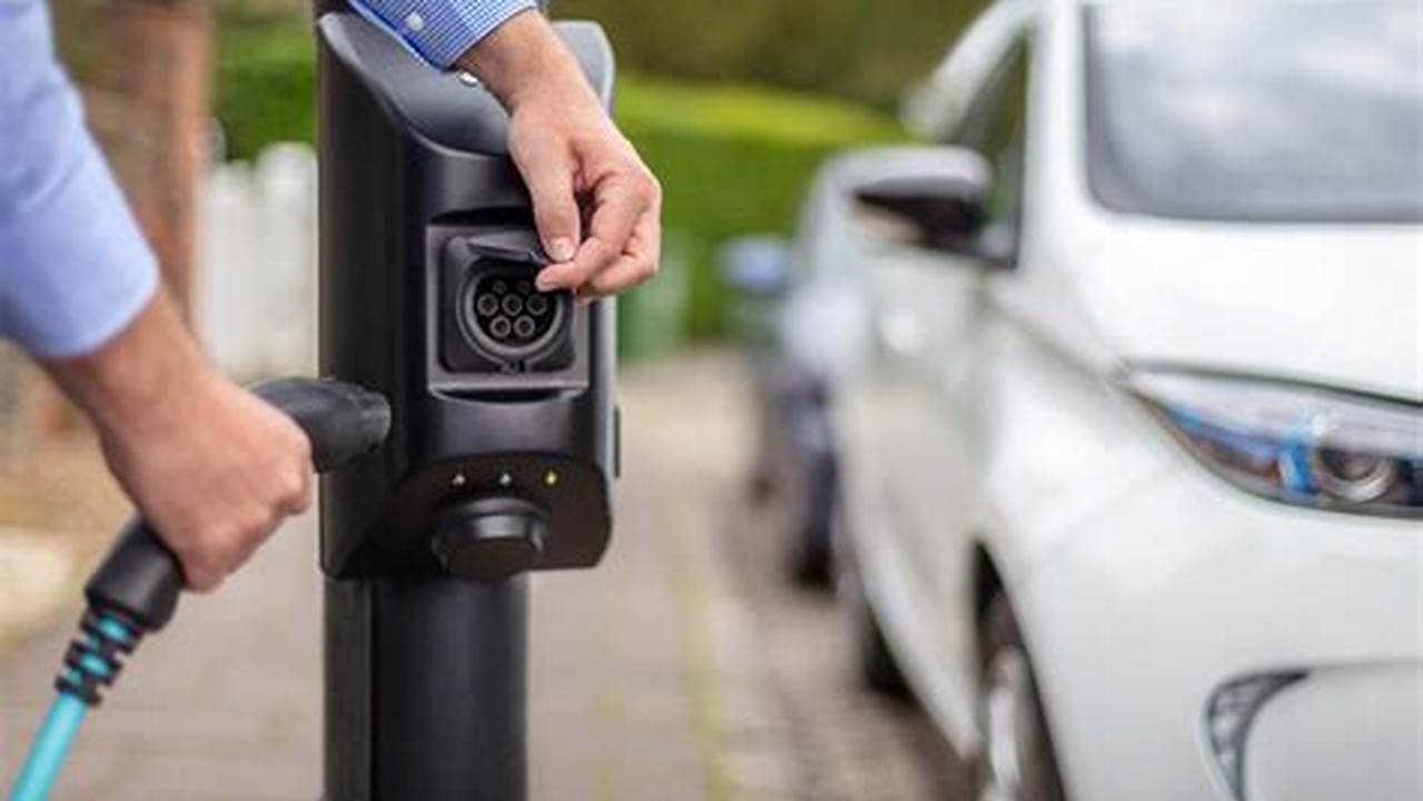 Electric Vehicle Charging Lamp Postscript Printer