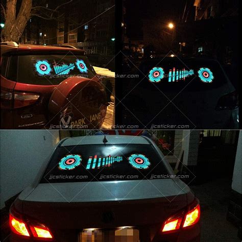 Electric Car Window Stickers