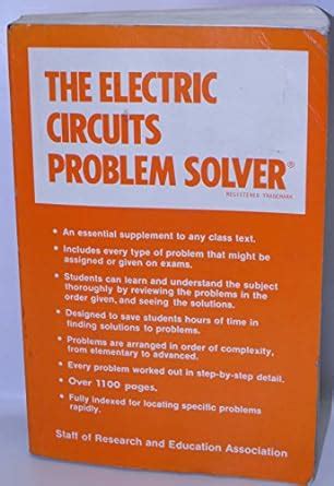 Electric Circuits Problem Solver (Problem Solvers Solution Guides)