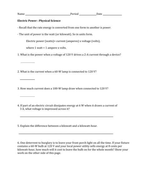 27 Work And Energy Physics Worksheet Answers Notutahituq Worksheet