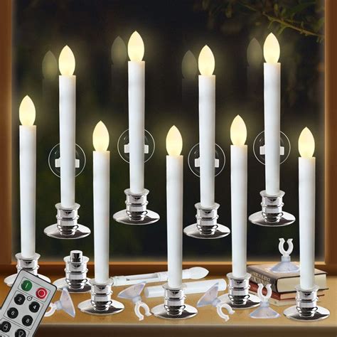Illuminate Your Home with Timeless Elegance: Discover the Magic of Electric Window Candles with Timer