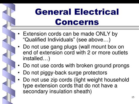 Electrical Concerns