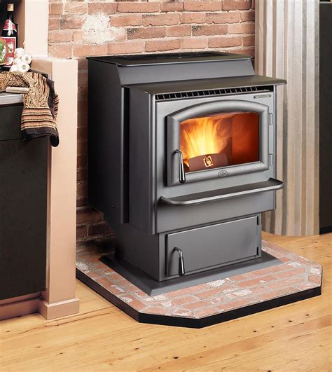 Electricity-dependent pellet stove