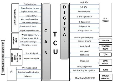 Electronic Transmission Control Module (TCM)