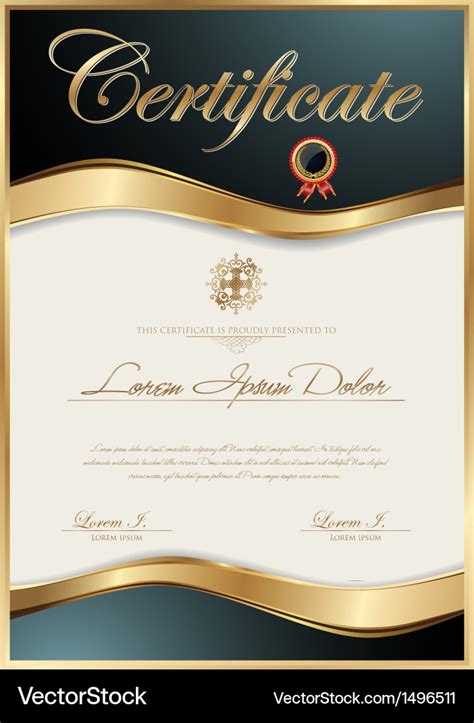 elegant certificate of appreciatiom template design Download Free
