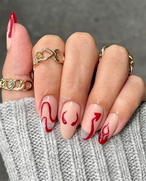 Elegant Rebellion: Devil Nail Designs For The Bold And Fearless