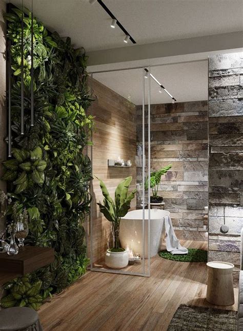 Elegant Bathroom Greenery