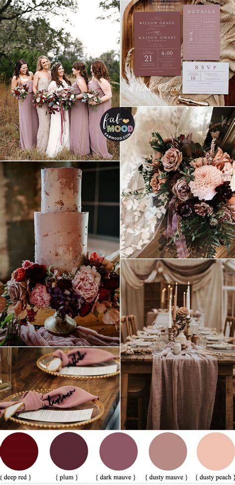 Elegant Fall Wedding Colors
