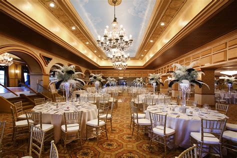 Elegant ballroom with chandeliers, providing a spacious and luxurious space for grand events, weddings, and conferences.