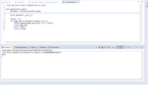 ElementTree findall() returning empty list
