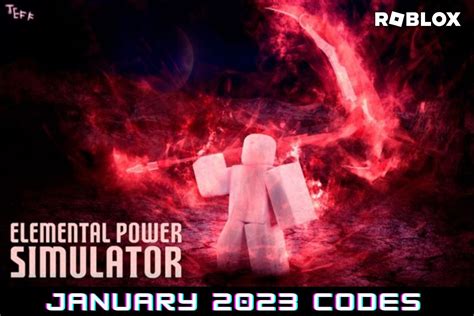 Elemental Power Simulator Codes - Roblox - June 2023 -